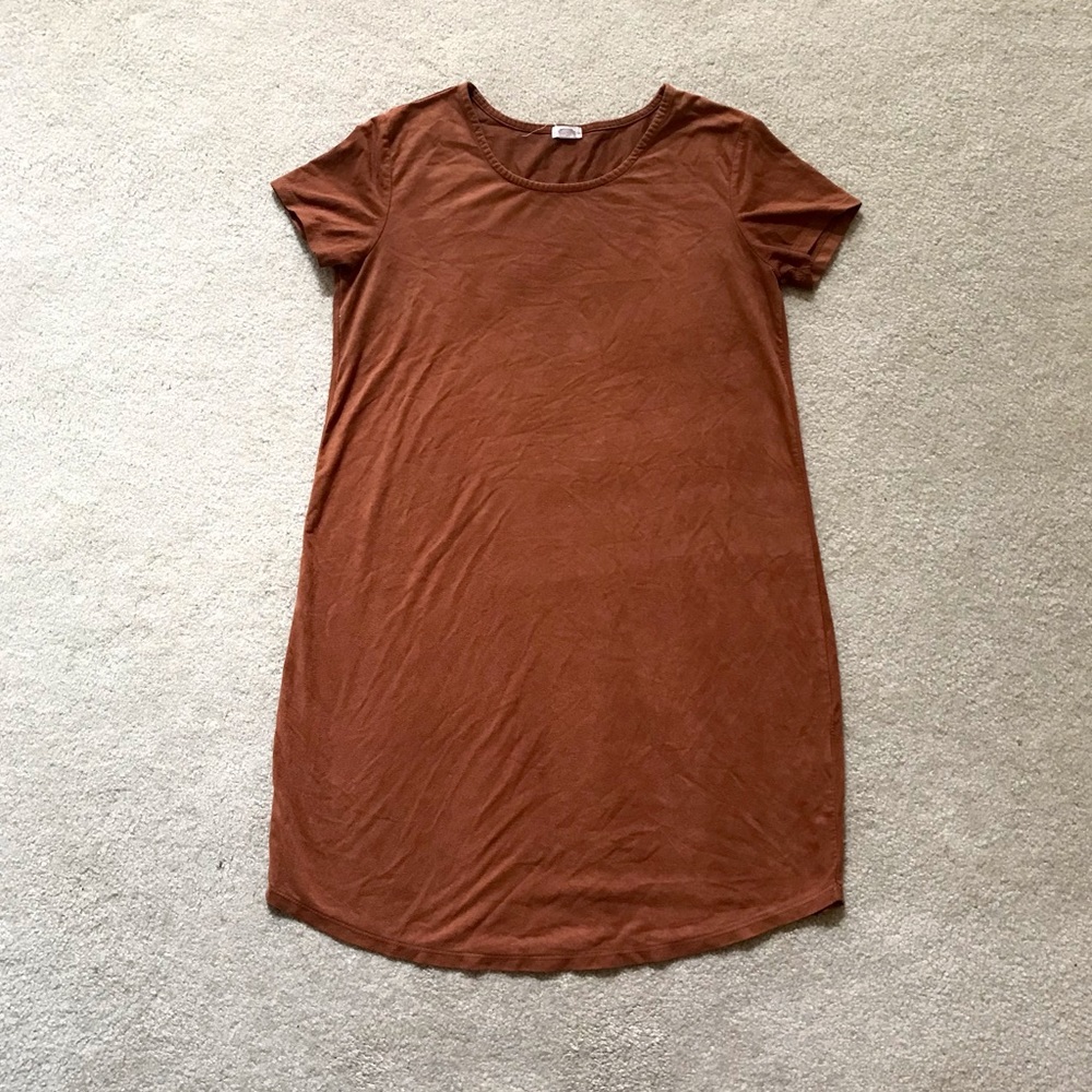 Suede Garage T-shirt Dress